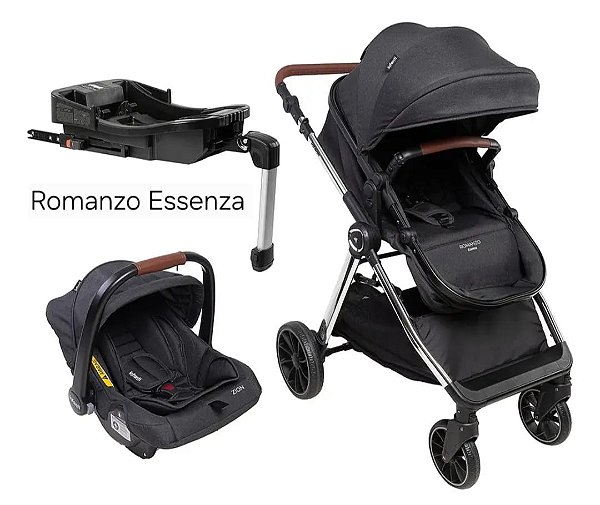 Carrinho Romanzo Essenza Trio Isofix