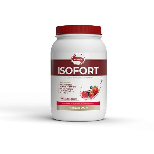 ISOFORT -900G - Frutas Vermelhas