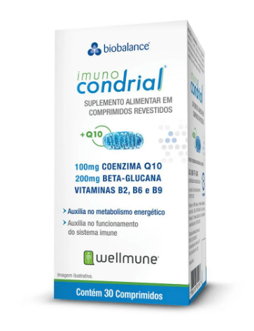 Imunocondrial (Suplemento com Coenzima Q10, Vitaminas e Aminoácidos) - 30 CÁPS