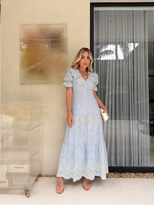 VESTIDO LISTRADO DALVA