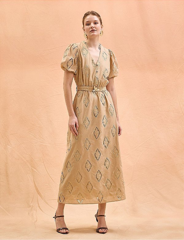 Vestido Bordado Damares