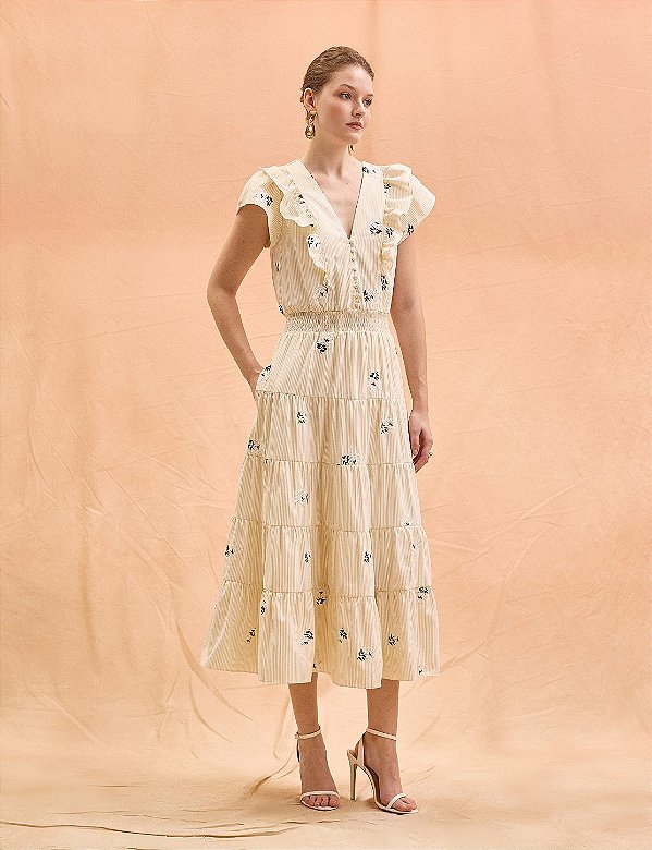 Vestido Listrado Lica