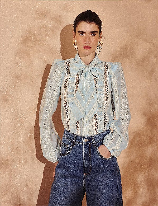 Camisa Cambraia Alexia