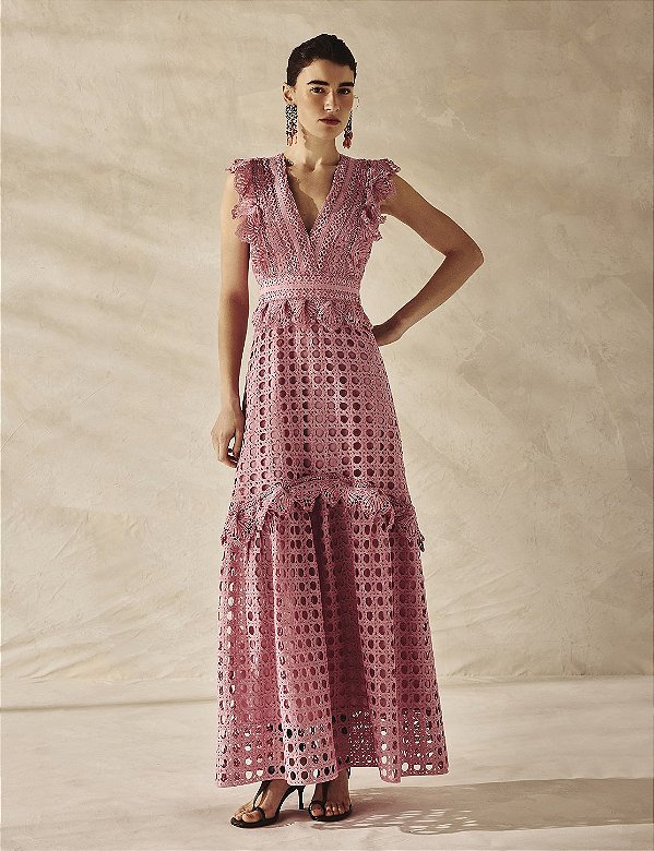 Vestido Guipir Bernadete