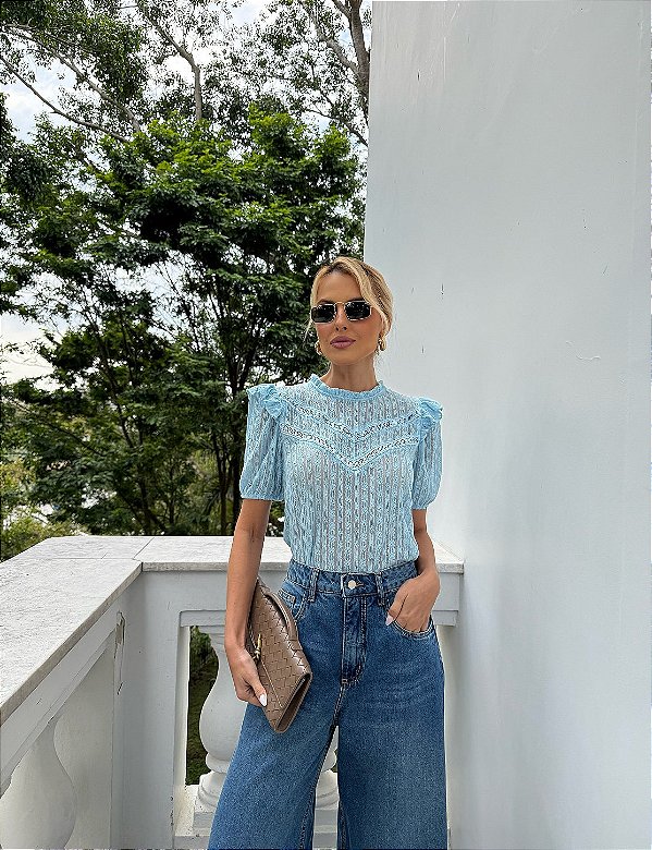 Blusa Renda Rosangela