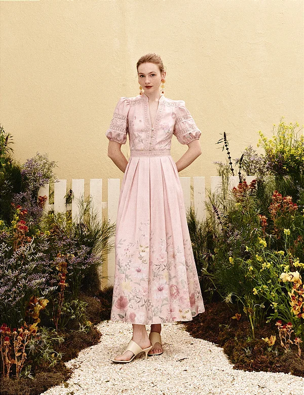 Vestido Estampado Celine