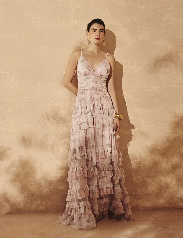 Vestido Chiffon Arabella