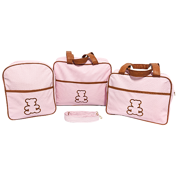 KIT BOLSA BONI 8002 ROSA