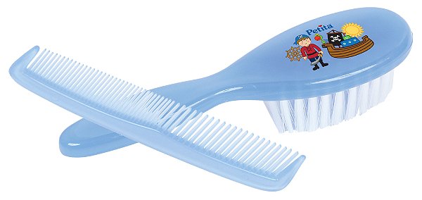 KIT PENTE E ESCOVA PETITA 1161 AZUL