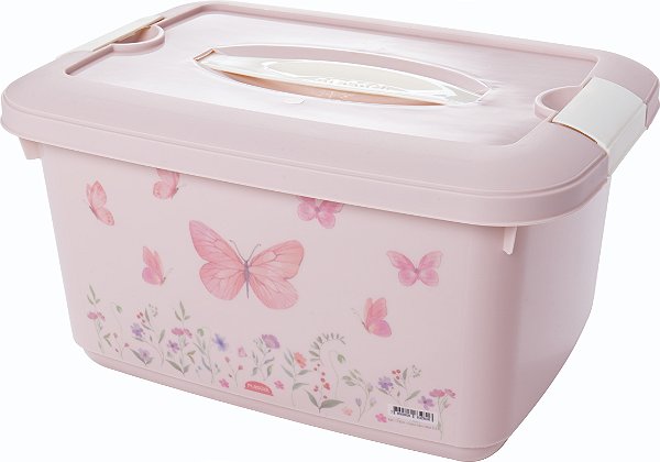 ORGANIZADOR PLASUTIL DECORA - JARDIM ENCANTADO