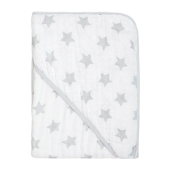 TOALHA SOFT PAPI REF1920 STAR CINZA