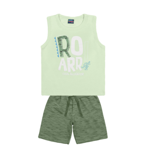 CONJUNTO KIKO KIKA 11161 VERDE 1 ANO
