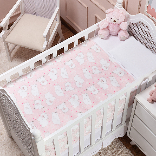 COBERTOR ETRURIA PETIT CLARIS ROSA