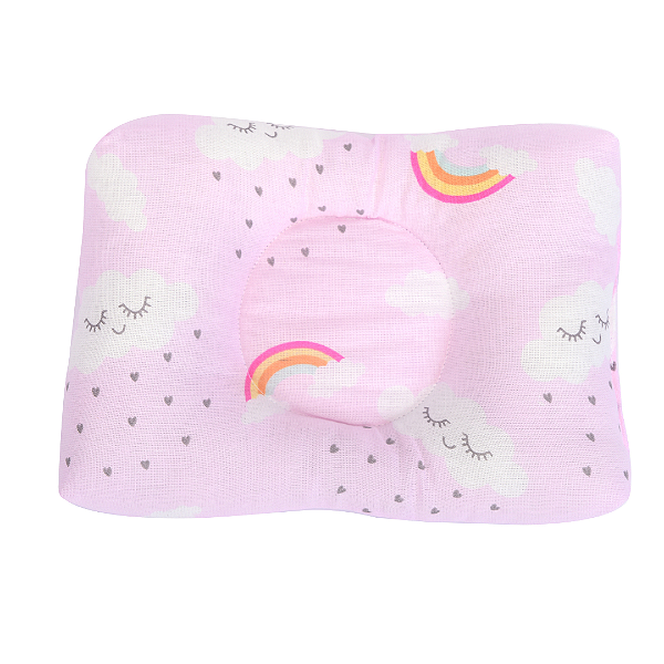 TRAVESSEIRO RETANGULAR CIA DO NENEM REF3745 ROSA