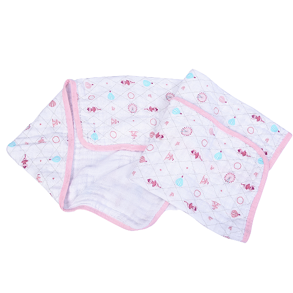 TOALHA SOFT CIRCUS LOUPIOT REF3358 ROSA