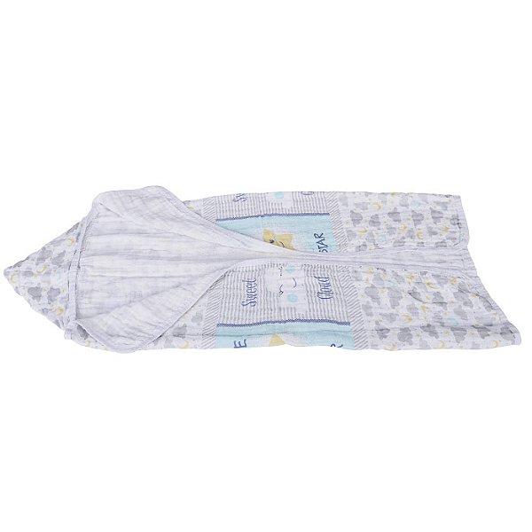 TOALHA SOFT BABY NICE REF3439 CINZA