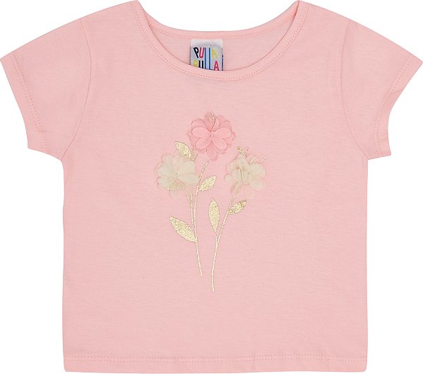 CONJUNTO PULLA BULLA 48729 ROSE 1 ANO