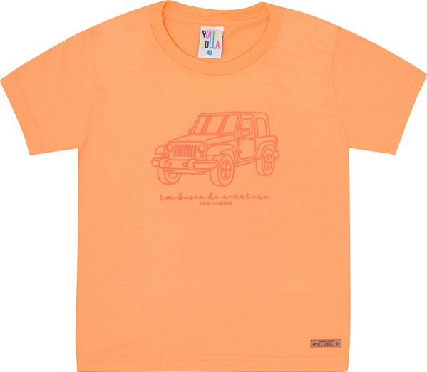 CONJUNTO PULLA BULLA 48775 LARANJA 2 ANOS