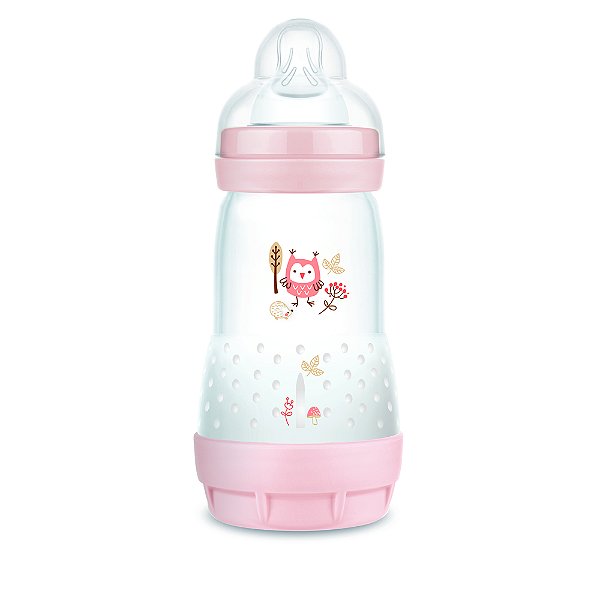 MAMADEIRA MAM EASY START 260ML 01512 ROSA - Anticólica & Auto Esterilizável