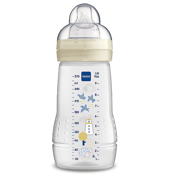 MAMADEIRA MAM EASY ACTIVE 270ML 40613 BRANCO