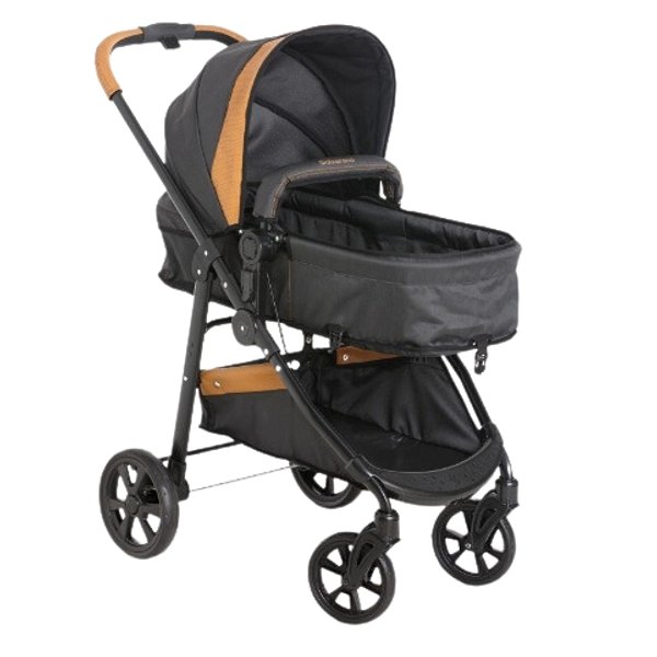 TRAVEL SYSTEM CARRINHO GALZERANO - CARAMELO