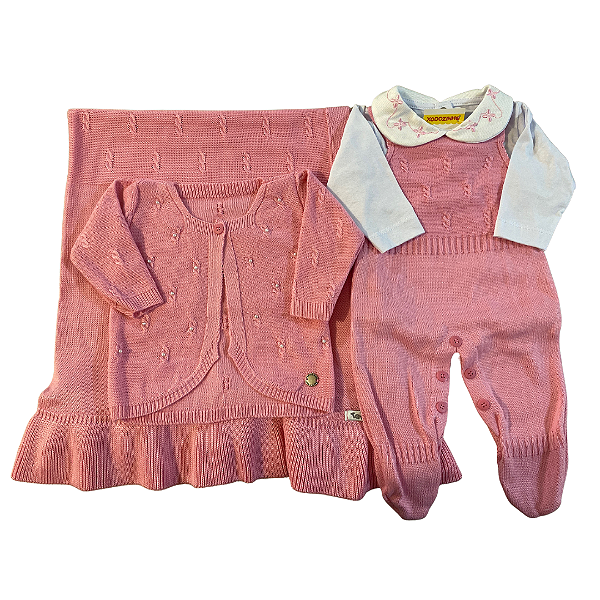 SAIDA DE MATERNIDADE TAMINE U275 ROSA BARBIE