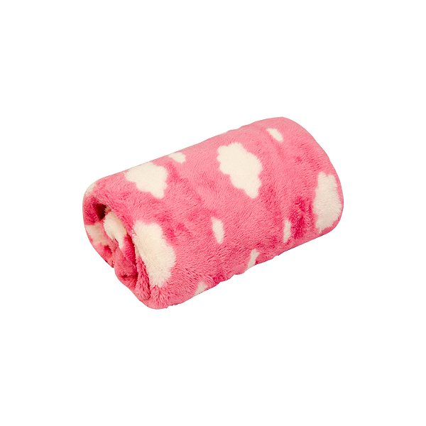 MANTA SOFT BABY JOY FUNNY NUVEM ROSA