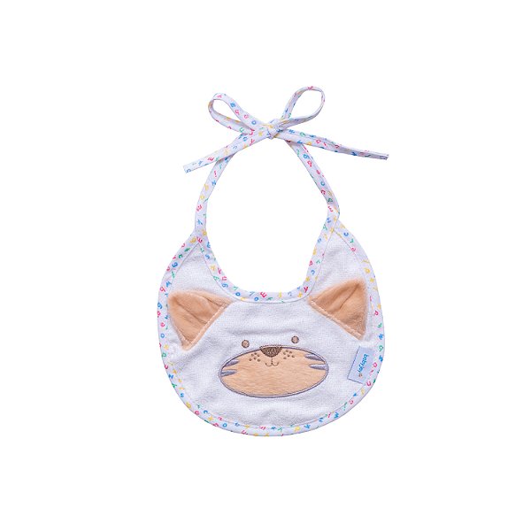 BABADOR BABY JOY FUNNY TIGRE BEGE
