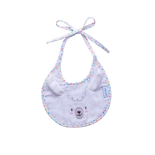 BABADOR BABY JOY FUNNY LHAMA BRANCO