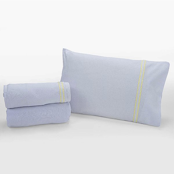 JOGO DE LENCOL BABY JOY ESSENCE BRANCO