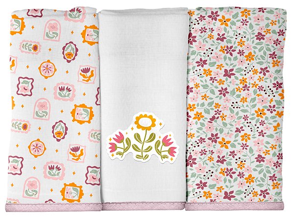 BABETE BUBLIM MALHAS FLORAL