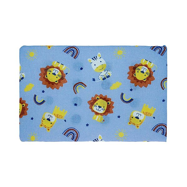 TRAVESSEIRO ANTISSUFOCANTE BUBLIM PETIT - LEAO AZUL