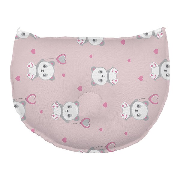 TRAVESSEIRO ANATOMICO BUBLIM PANDA ROSA