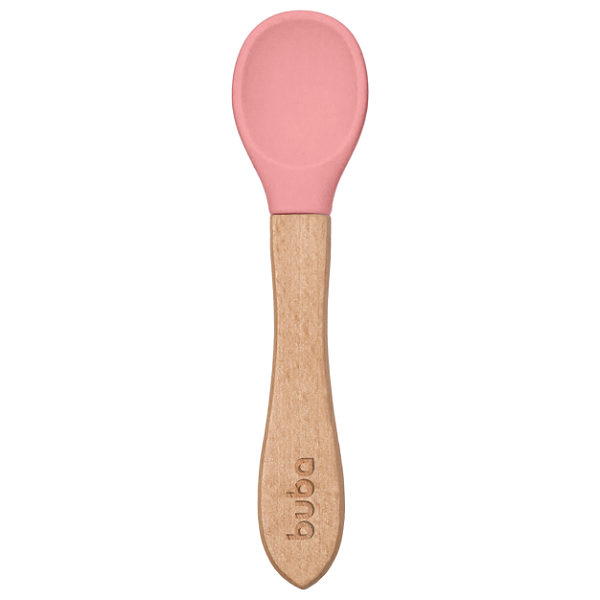 COLHER BUBA BAMBU 15823 ROSA