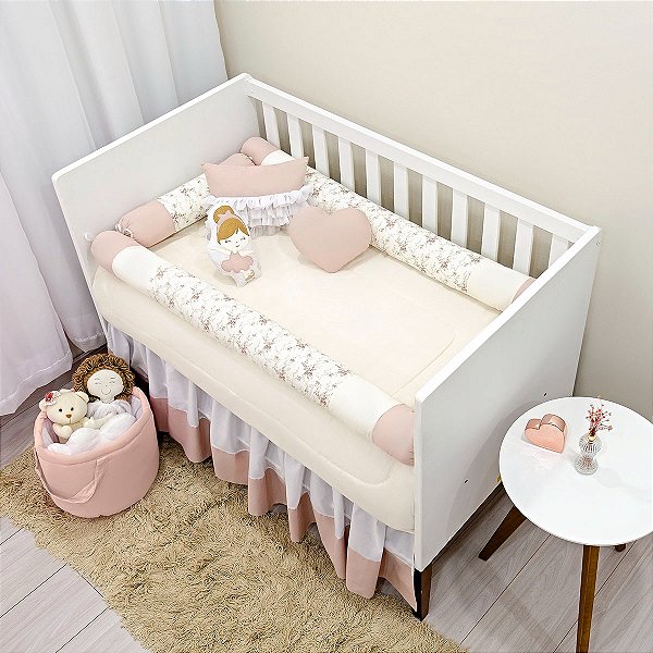KIT DE BERCO BALU BABY ROLO - BALLET ROSE