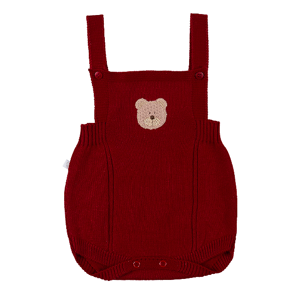 ROMPER TED FOFINHO VERMELHO PEQUENO