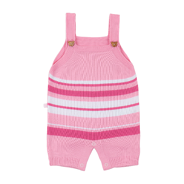 ROMPER LELE FOFINHO ROSA MEDIO