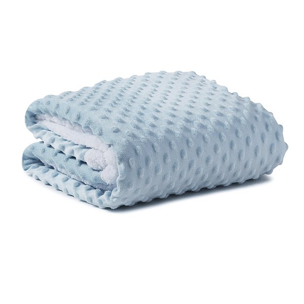 MANTA LOANI PIPOQUINHA COM SHERPA AZUL