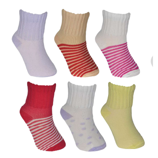 KIT MEIA HAPPY C/6 UNIDADES FEMININO
