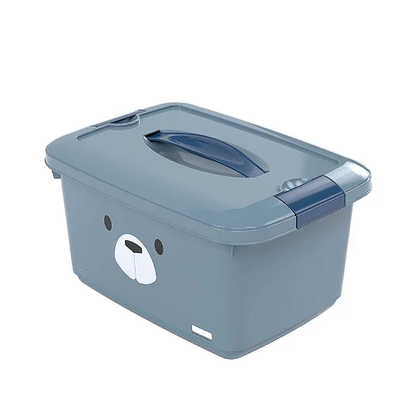 ORGANIZADOR PLASUTIL DECORA - BEAR AZUL