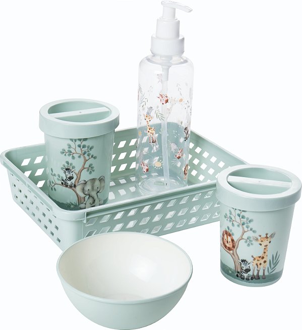 KIT HIGIENE PLASUTIL DECORA SAFARI