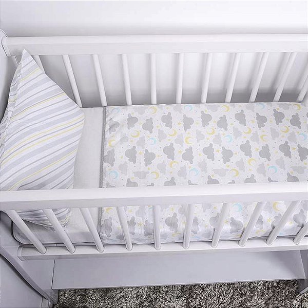 JOGO DE MINE BERCO BABY NICE REF3408 CINZA