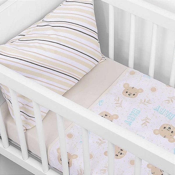JOGO DE MINE BERCO BABY NICE REF3408 BEGE