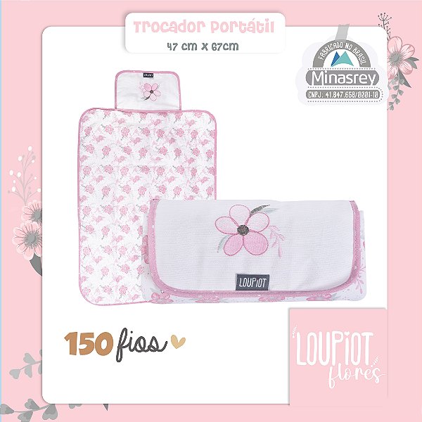 TROCADOR PORTATIL LOUPIOT TEMAS REF5241 ROSE