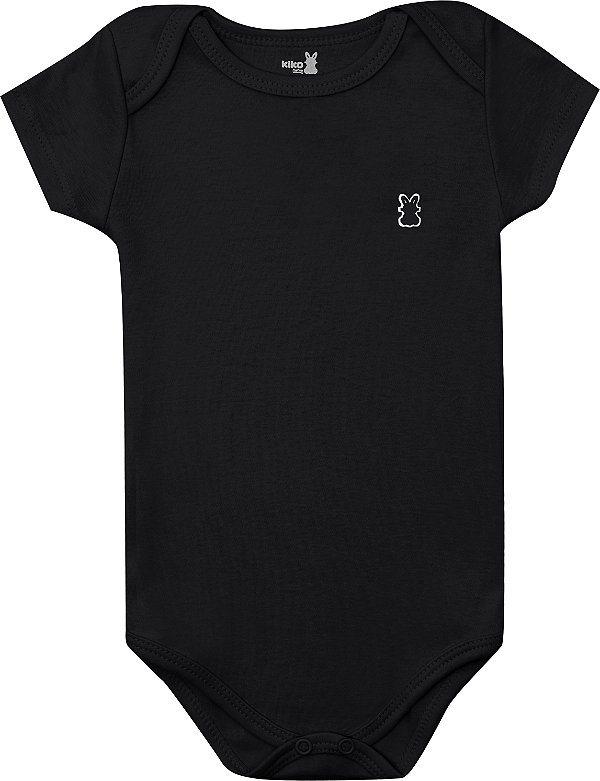 BODY KIKO BABY 03607 PRETO MEDIO