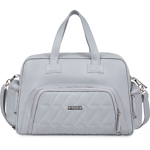 BOLSA HUG VIENA GRANDE CINZA