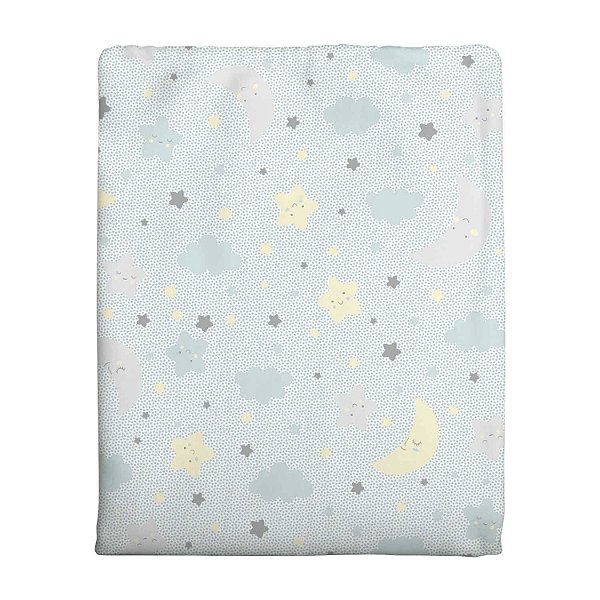 COBERTOR BERCINHO ESTAMPADO 70x90 - CEU ESTRELADO