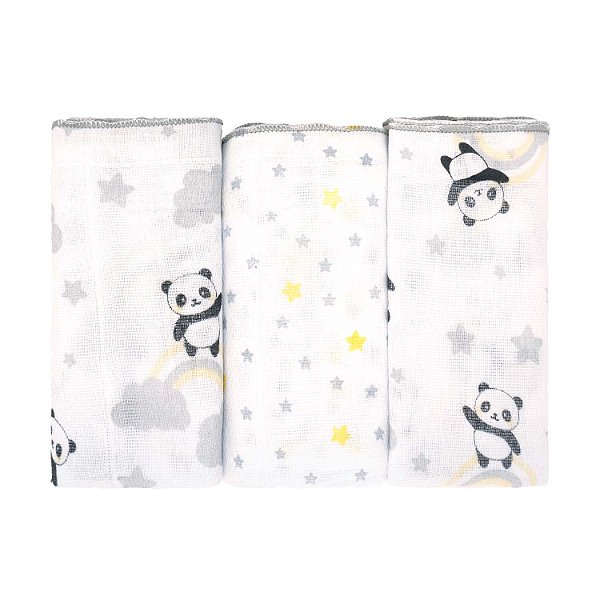 BABETE BUBLIM PETIT PANDA CINZA