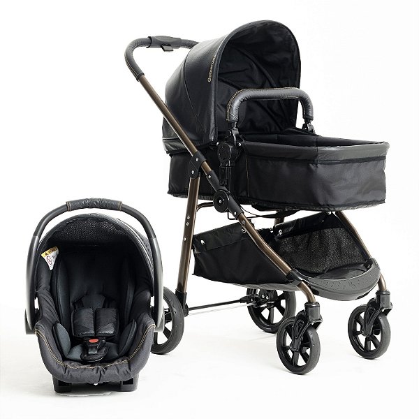 TRAVEL SYSTEM GALZERANO EXTREME MUST PRETO ATÉ 22 QUILOS