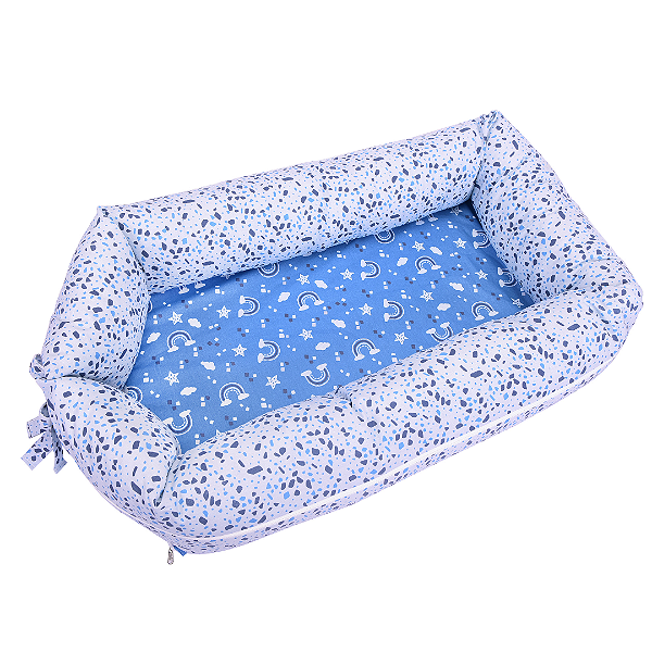 NINHO CAPADOCIA COM MOSQUITEIRO REF3582 AZUL